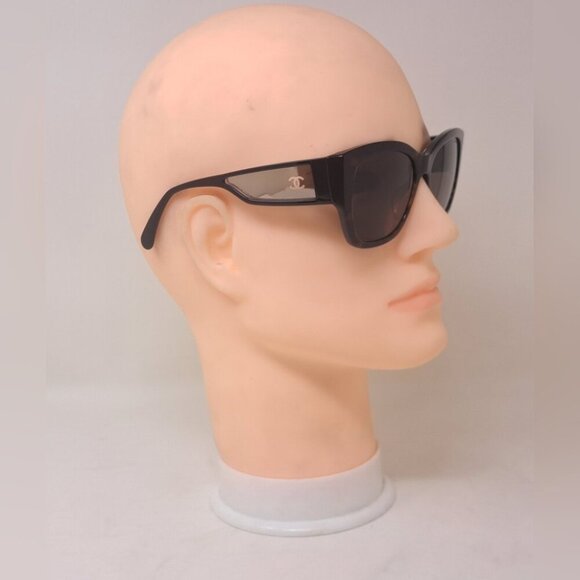 CHANEL Women's Sunglasses 5429 Havana Mirror Arms CC Logo 55-17-140 - Picture 7 of 16